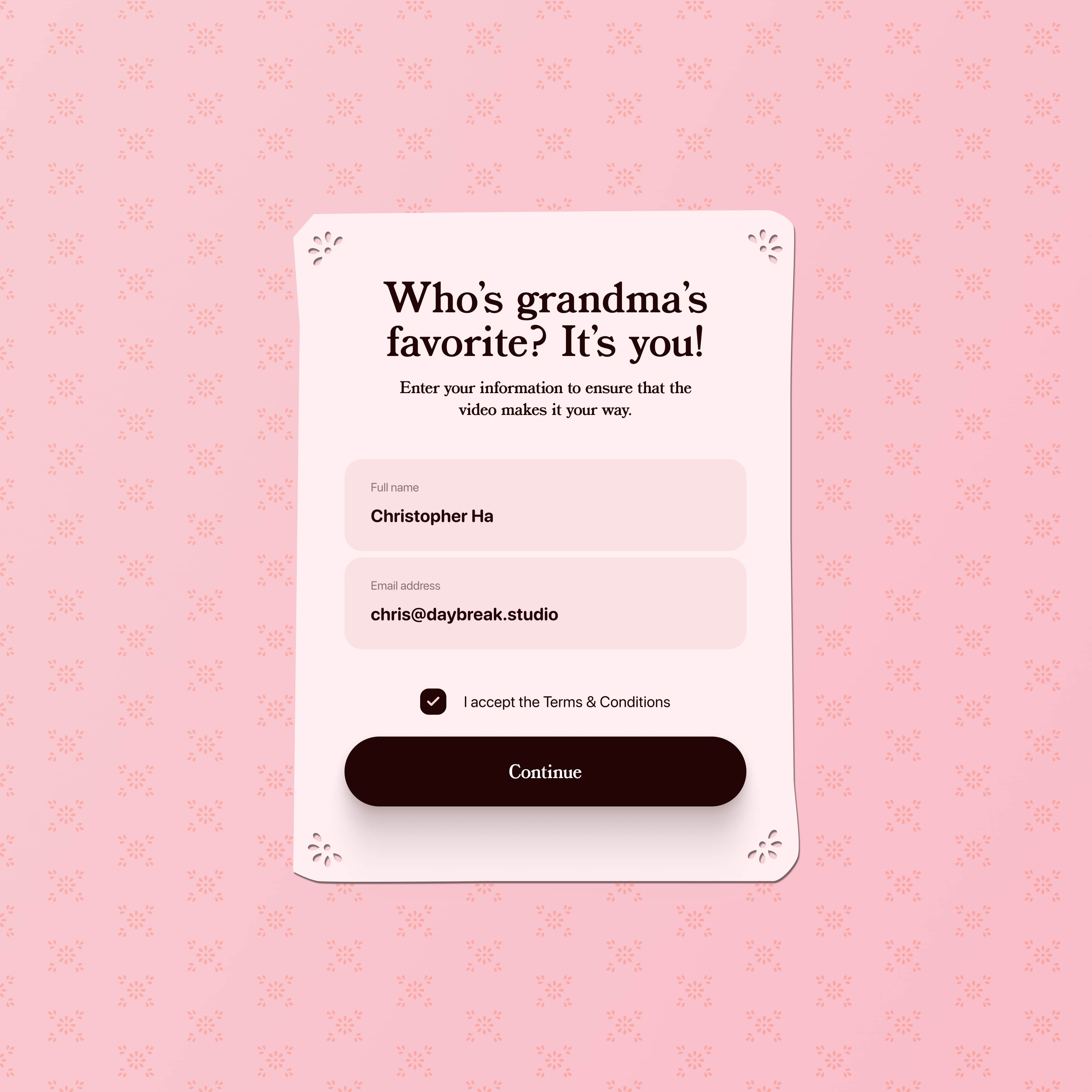 McDonalds Sweet Connections